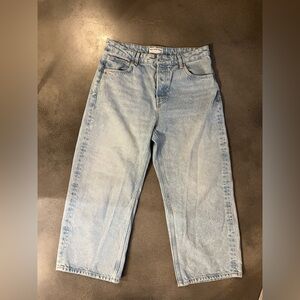 Free People Light Blue Boyfriend Jeans